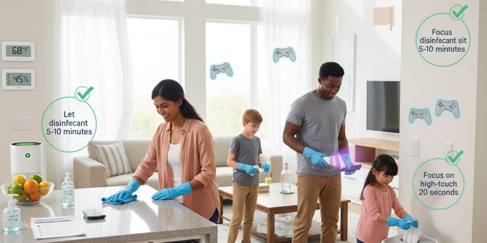 Sanitize Your Home to Prevent Colds and Flu