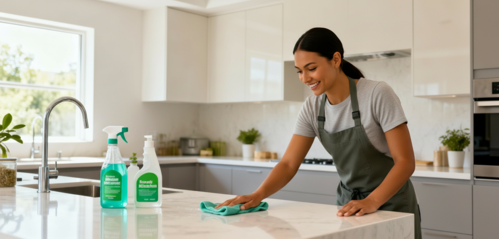 Daily Kitchen Cleaning Checklist