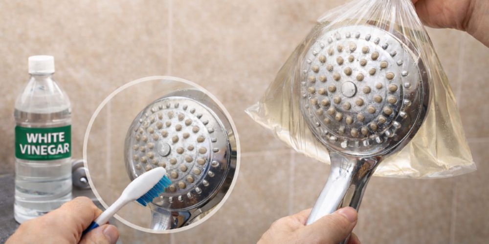 How to Clean a Shower Head Without Removing It