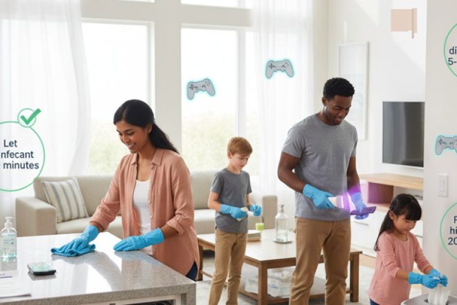 Sanitize Your Home to Prevent Colds and Flu